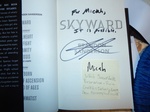 Shallan's Ward's Skyward personalization